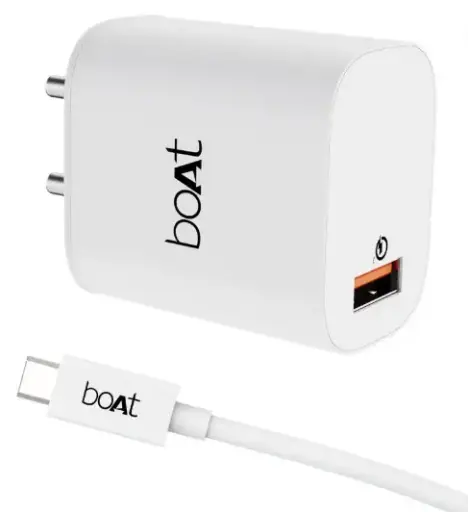 Boat 18W Power WCD QC3A Charger combo (Type C )